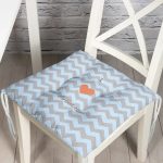 - Pofi-4592m-Gorsel - Realhomes Realhomes Mavi Gri Zikzaklı I Love Animal Desenli Modern Pofuduk Sandalye Minderi Realhomes