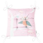 - Pofi-4629-Gorsel-2 - Realhomes Pembe Zemin Ağaç Dalında Baykuş Motifli Dijital Baskılı Çocuk Odası Pofuduk Sandalye Minderi Realhomes