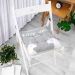 - Pofi-4635-Gorsel-1 - Realhomes Gri Zemin Baby Shower Temalı Unicorn Desenli Dijital Baskılı Çocuk Odası Pofuduk Sandalye Minderi Realhomes