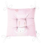 - Pofi-4640-Gorsel-2 - Realhomes  Pembe Zemin Baby Shower Temalı Tavşan Desenli Dijital Baskılı Çocuk Odası Pofuduk Sandalye Minderi Realhomes