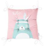 - Pofi-4648-Gorsel-2 - Realhomes Pembe Zemin Sevimli Ayıcık Desenli Özel Tasarımlı Dijital Baskılı Modern Pofuduk Sandalye Minderi Realhomes