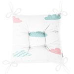 - Pofi-4650-Gorsel-2 - Realhomes Beyaz Zemin Pembe Mavi Bulut Desenli Dijital Baskılı Çocuk Odası Pofuduk Sandalye Minderi Realhomes