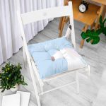 - Pofi-4653m-Gorsel-1 - Realhomes  Mavi Zemin Cool Yazılı Unicorn Baskılı Dijital Baskılı Çocuk Odası Pofuduk Sandalye Minderi Realhomes