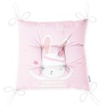 - Pofi-4665-Gorsel-2 - Realhomes  Gri Zemin Şarkı Söyleyen Tavşan Motifli Dijital Baskılı Çocuk Odası Pofuduk Sandalye Minderi Realhomes