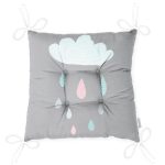 - Pofi-4667-Gorsel-2 - Realhomes Gri Zemin Bulut Ve Yağmur Motifli Özel Tasarımlı Dijital Baskılı Modern Pofuduk Sandalye Minderi Realhomes