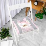 - Pofi-4670-Gorsel-1 - Realhomes  Welcome A Little Boy Yazılı Özel Tasarımlı Dijital Baskılı Çocuk Odası Pofuduk Sandalye Minderi Realhomes