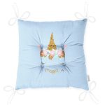 - Pofi-4693-Gorsel-2 - Realhomes Mavi Zeminde Magic Yazılı Unicorn Desenli Dijital Baskılı Çocuk Odası Pofuduk Sandalye Minderi Realhomes