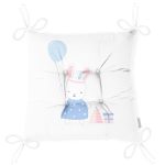 - Pofi-4815-Gorsel-2 - Realhomes  Realhomes Beyaz Zeminde Balonlu Sevimli Tavşan Modern Pofuduk Sandalye Minderi Realhomes