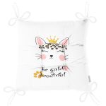 - Pofi-4819-Gorsel-2 - Realhomes  Realhomes Beyaz Zeminde Be Wild & Beautiful Temalı Modern Pofuduk Sandalye Minderi Realhomes