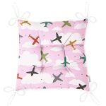 - Pofi-4860-Gorsel-2 - Realhomes  Realhomes Uçak Desenli Bulutlar Dijital Baskılı Modern Pofuduk Sandalye Minderi Realhomes