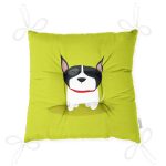 - Pofi-4870-Gorsel-2 - Realhomes  Realhomes Köpek Desenli Dijital Baskılı Modern Pofuduk Sandalye Minderi Realhomes