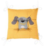 Realhomes Köpek Desenli Dijital Baskılı Modern Pofuduk Sandalye Minderi Realhomes