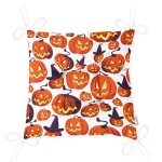 - Pofi-4905-Gorsel-2 - Realhomes Realhomes Beyaz Zeminde Balkabağı Dijital Baskılı Modern Pofuduk Sandalye Minderi Realhomes