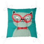 - Pofi-4918-Gorsel-2 - Realhomes  Realhomes Renkli Kedi Dijital Baskılı Modern Pofuduk Sandalye Minderi Realhomes