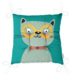 - Pofi-4923-Gorsel-2 - Realhomes Realhomes Renkli Kedi Dijital Baskılı Modern Pofuduk Sandalye Minderi Realhomes