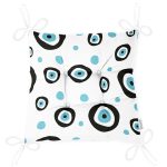 - Pofi-4927-Gorsel-2 - Realhomes  Realhomes Nazar Boncuklu Dijital Baskılı Modern Pofuduk Minderi Realhomes