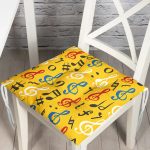 - Pofi-4929-Gorsel - Realhomes  Realhomes Sarı Zeminli Sol Anahtarlı Dijital Baskılı Modern Pofuduk Minderi Realhomes