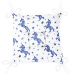 - Pofi-4941-Gorsel-2 - Realhomes  Realhomes Beyaz Zeminde Pembe Yıldız Dijital Baskılı Modern Pofuduk Minderi Realhomes