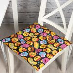 - Pofi-4944-Gorsel - Realhomes  Realhomes Nom Nom Pankek Dijital Baskılı Modern Pofuduk Minderi Realhomes