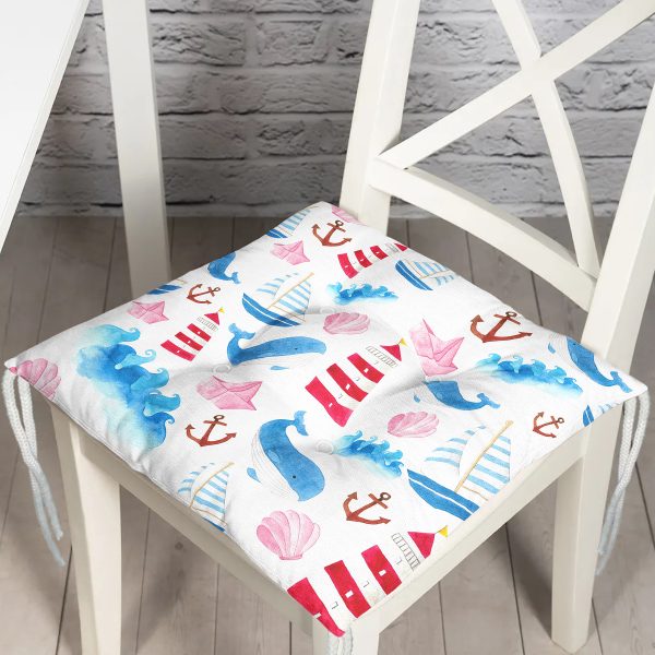 - Pofi-4949-Gorsel - Realhomes  Realhomes Beyaz Zeminde Kiraz Desenli Dijital Baskılı Modern Pofuduk Minderi Realhomes