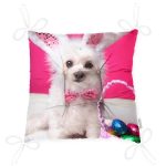 - Pofi-5609-Gorsel-2 - Realhomes Sevimli Köpek Desenli Dijital Baskılı Modern Pofuduk Sandalye Minderi Realhomes