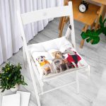 - Pofi-5619-Gorsel-1 - Realhomes Çeşitli Köpek Desenli Dijital Baskılı Modern Pofuduk Sandalye Minderi Realhomes