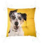 - Pofi-5636-Gorsel-2 - Realhomes Sevimli Köpek Desenli Dijital Baskılı Modern Pofuduk Sandalye Minderi Realhomes