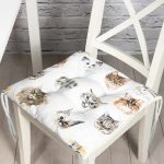 - Pofi-5651-Gorsel - Realhomes Çeşitli Kedi Desenli Modern Pofuduk Sandalye Minderi Realhomes