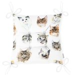 - Pofi-5651-Gorsel-2 - Realhomes Çeşitli Kedi Desenli Modern Pofuduk Sandalye Minderi Realhomes