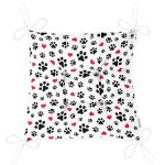 - Pofi-5673b-Gorsel-2 - Realhomes  Köpek Ayak İzi Desenli Dijital Baskılı Modern PPofudukSandalye Minderi Realhomes