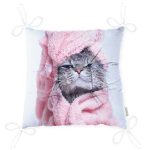 - Pofi-5706-Gorsel-2 - Realhomes  Havluyla Sarılmış Kedicik Desenli Modern Pofuduk Sandalye Minderi Realhomes