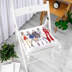 - Pofi-580-Gorsel-1 - Realhomes Fashion Girl Dijital Baskılı Modern Pofuduk Sandalye Minderi Realhomes