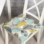 - Pofi-6574-Gorsel - Realhomes Dal Ve Yapraklı Dijital Baskılı Modern Pofuduk Sandalye Minderi Realhomes