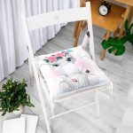 - Pofi-6606-Gorsel-1 - Realhomes  Sevimli Bebek Suaygırı Çocuk Odası Dijital Baskılı Modern Pofuduk Sandalye Minderi Realhomes