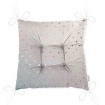 - Pofi-6760-Gorsel-2 - Realhomes Gri Zeminde Noktalı Tasarım Dijital Baskılı Modern Pofuduk Sandalye Minderi Realhomes