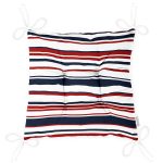 - Pofi-7098-Gorsel-2 - Realhomes Beyaz Zeminde Renkli Çizgi Detaylı Dijital Baskılı Modern Pofuduk Sandalye Minderi Realhomes