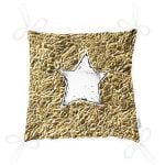 - Pofi-7130-Gorsel-2 - Realhomes Gold Zeminli Beyaz Yıldız Desenli Dijital Baskılı Modern Pofuduk Sandalye Minderi Realhomes