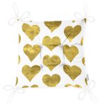 - Pofi-7138-Gorsel-2 - Realhomes Beyaz Zeminli Gold Renkli Kalp Desenli Dijital Baskılı Modern Pofuduk Sandalye Minderi Realhomes