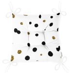 - Pofi-7151-Gorsel-2 - Realhomes Beyaz Zeminde Gold Ve Siyah Renkli Pauntiyeler Dijital Baskılı Modern Pofuduk Sandalye Minderi Realhomes