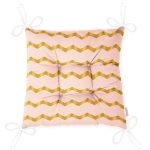 - Pofi-7177-Gorsel-2 - Realhomes Pudra Zeminde Gold Renkli Zikzak Desenli Dijital Baskılı Modern Pofuduk Sandalye Minderi Realhomes