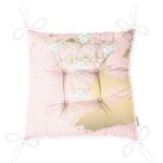 - Pofi-7198-Gorsel-2 - Realhomes Renkli Zemin Üzerinde Üçgen Desenli Dijital Baskılı Modern Pofuduk Sandalye Minderi Realhomes