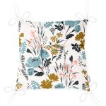 - Pofi-7261-Gorsel-2 - Realhomes Beyaz Zeminde Rengarenk Çiçek Desenli Dijital Baskılı Modern Pofuduk Sandalye Minderi Realhomes