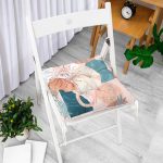 - Pofi-7408-Gorsel-1 - Realhomes Renkli Zeminde Soyut Çizimli Dijital Baskılı Modern Pofuduk Sandalye Minderi Realhomes