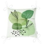 - Pofi-7447-Gorsel-2 - Realhomes Renkli Zeminde Yaprak Motifli Dijital Baskılı Modern Pofuduk Sandalye Minderi Realhomes