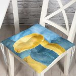 - Pofi-7459-Gorsel - Realhomes Renkli Zeminde Oval Çizimli Dijital Baskılı Modern Pofuduk Sandalye Minderi Realhomes