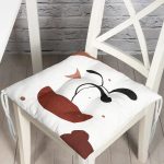 - Pofi-7500-Gorsel - Realhomes Renkli Zeminli Onedraw Çizimli Yaprak Desenli Dijital Baskılı Modern Pofuduk Sandalye Minderi Realhomes