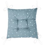 - Pofi-7505-Gorsel-2 - Realhomes  Renkli Zeminli Beyaz Puantiyeli Dijital Baskılı Modern Pofuduk Sandalye Minderi Realhomes