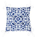 - Pofi-7527-Gorsel-2 - Realhomes Beyaz Zeminli Çini Desenli Dijital Baskılı Modern Pofuduk Sandalye Minderi Realhomes