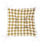 - Pofi-7556-Gorsel-2 - Realhomes Beyaz Zemin Üzerinde Gold Renkli Geometrik Çizimli Dijital Baskılı Modern Pofuduk Sandalye Minderi Realhomes