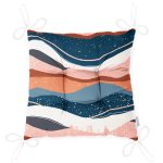 - Pofi-7590-Gorsel-2 - Realhomes Renkli Zemin Üzerinde Geometrik Çizim Dijital Baskılı Modern Pofuduk Sandalye Minderi Realhomes